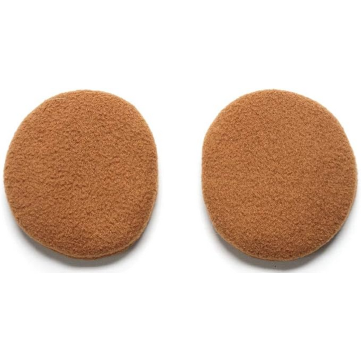 Bandless Fleece Ear Warmers for Men & Women - FleeceBuds-Brown-Nora Luxe