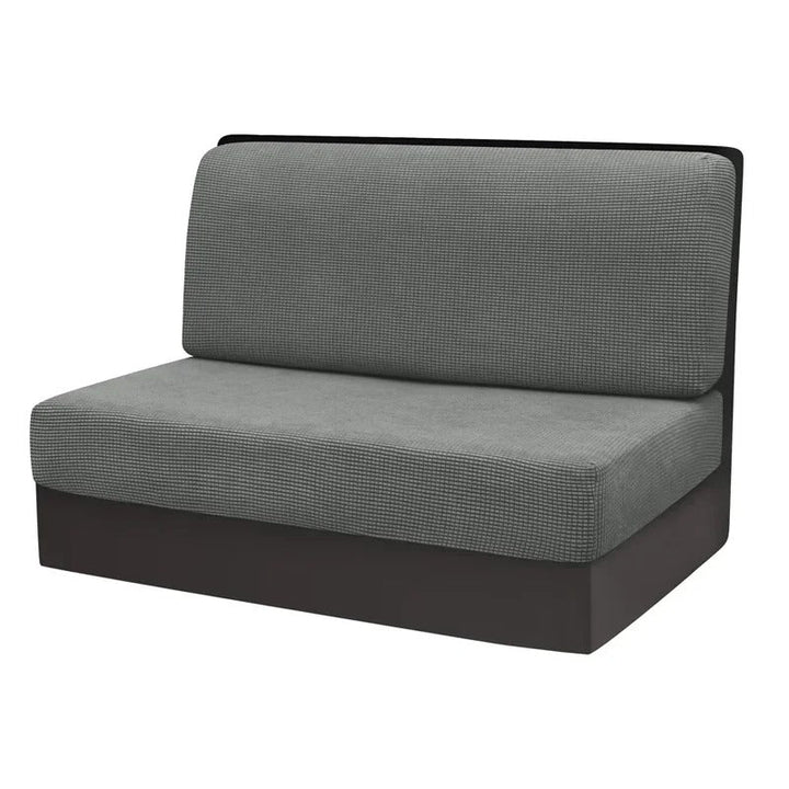 Bank covers set for camper & caravan - NomadCover-Dark Gray-Nora Luxe