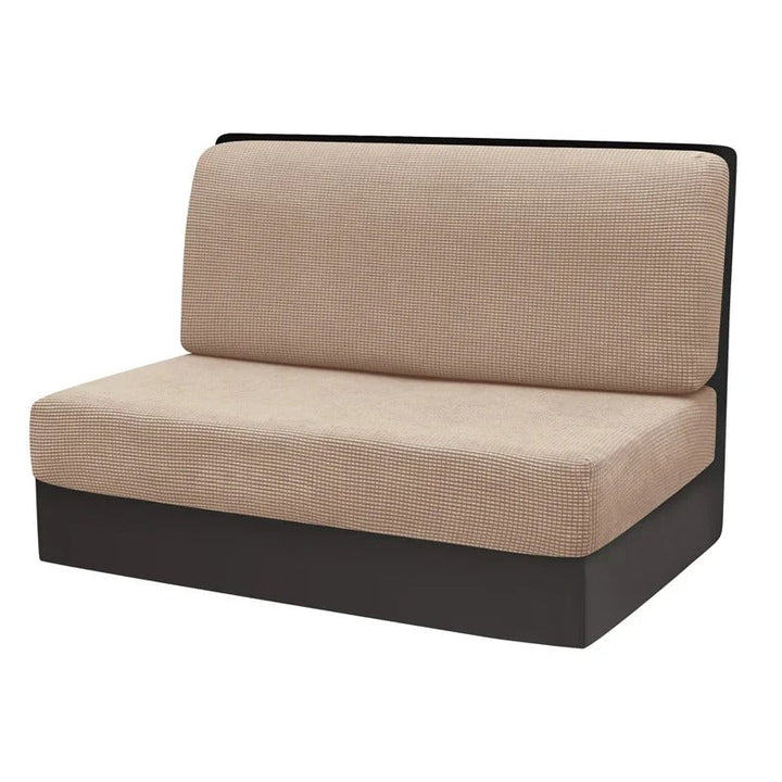 Bank covers set for camper & caravan - NomadCover-Khaki-Nora Luxe