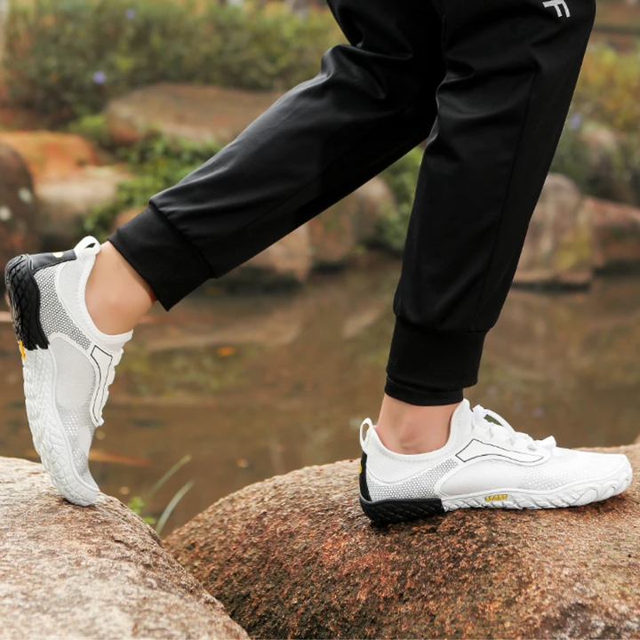 Barefoot Shoes for Adventure | Pro Performance-4-White-Nora Luxe