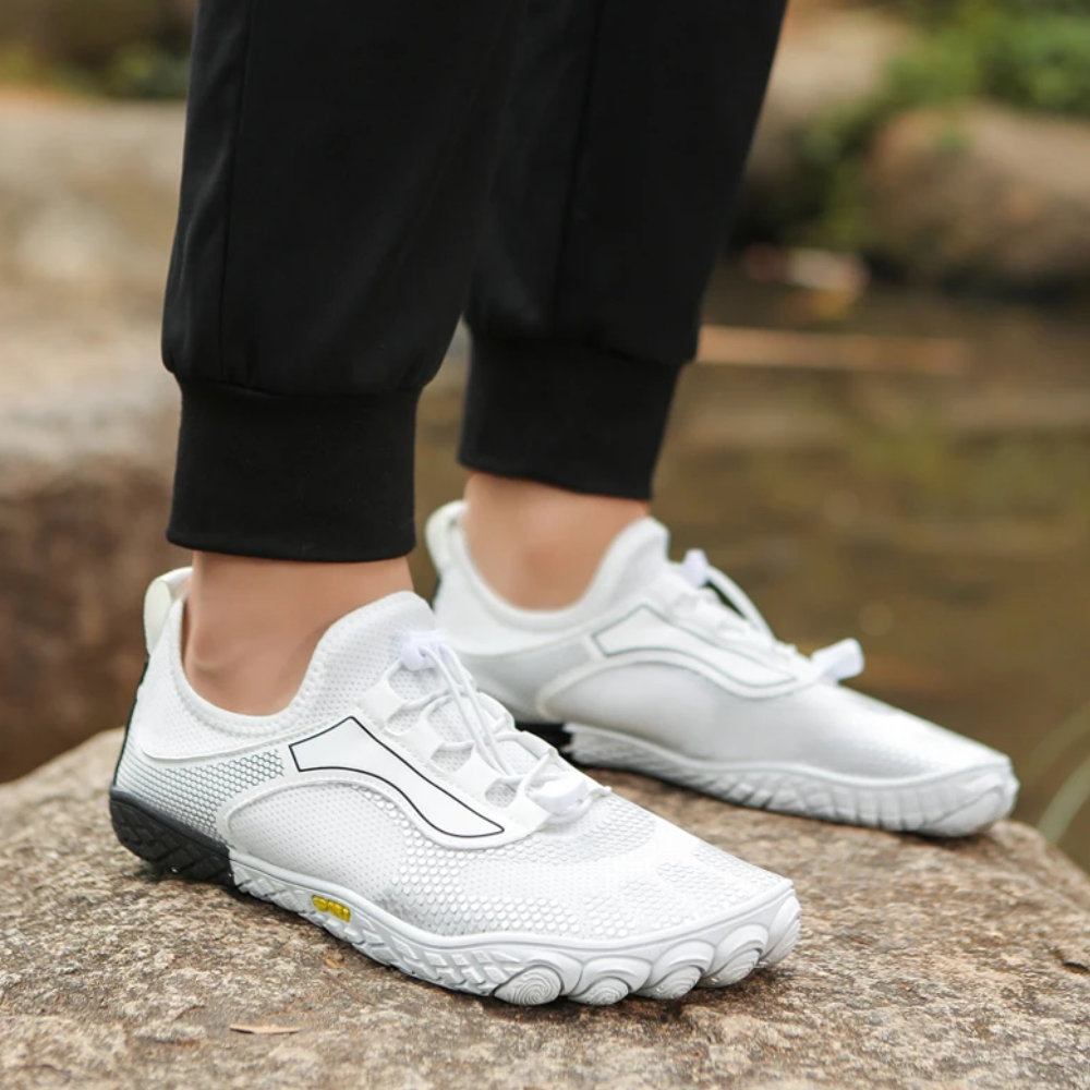 Barefoot Shoes for Adventure | Pro Performance-4-White-Nora Luxe