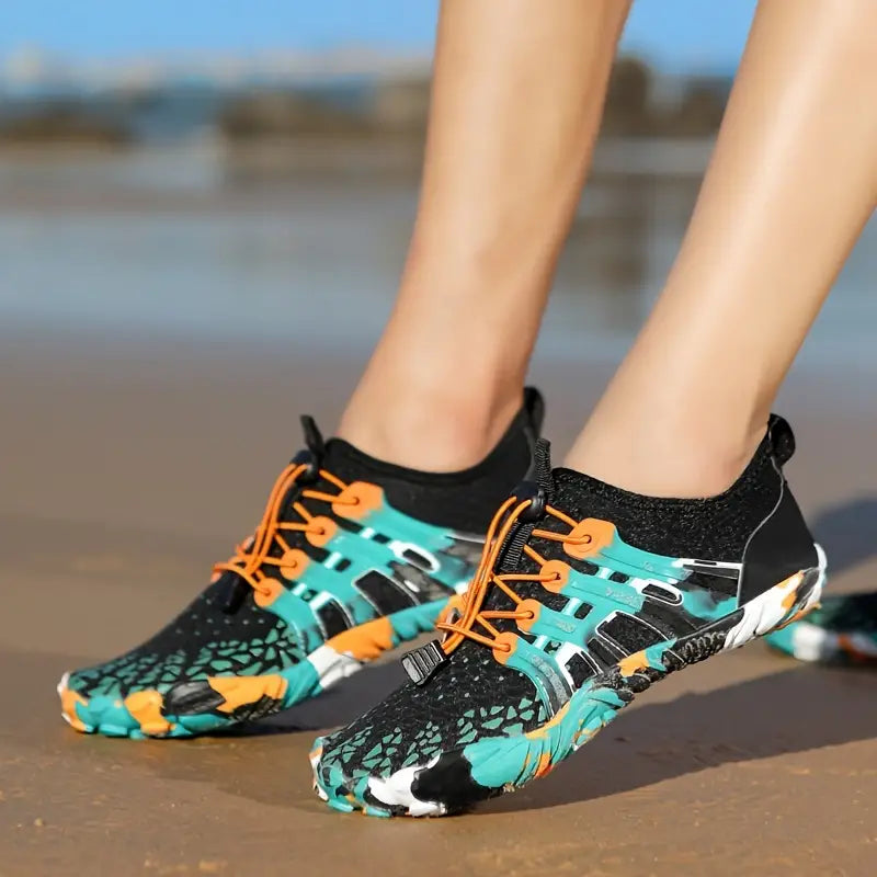 Barefoot Shoes for Outdoor Adventures - TerraStride-Green-4.5-Nora Luxe