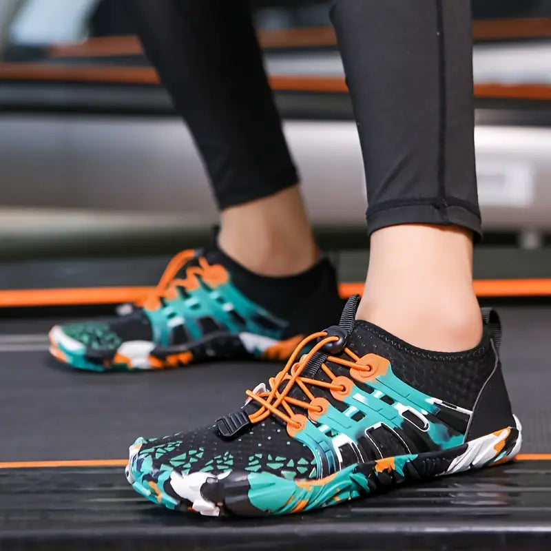 Barefoot Shoes for Outdoor Adventures - TerraStride-Green-4.5-Nora Luxe