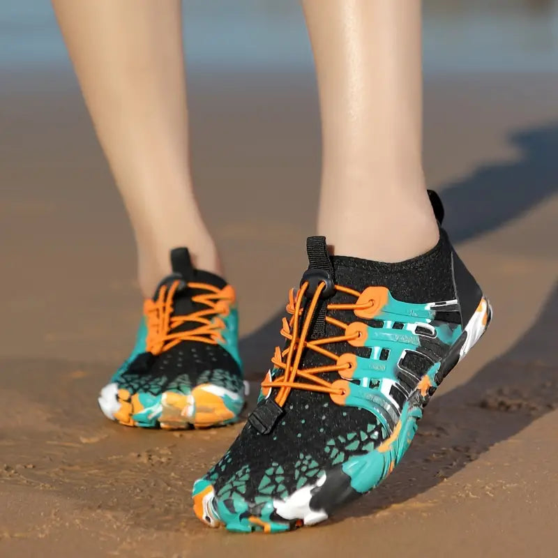 Barefoot Shoes for Outdoor Adventures - TerraStride-Green-4.5-Nora Luxe