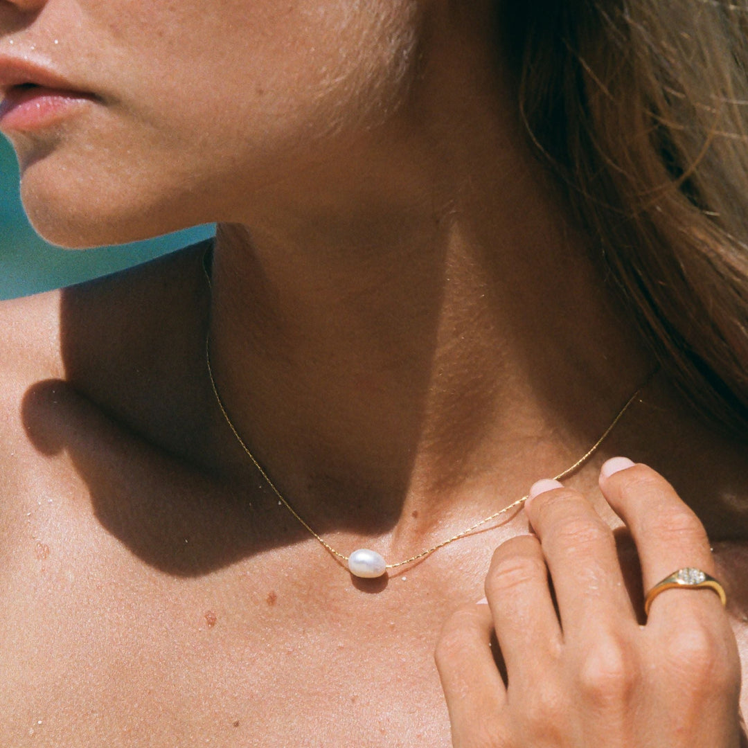 Baroque Pearl Choker - Alina-Nora Luxe