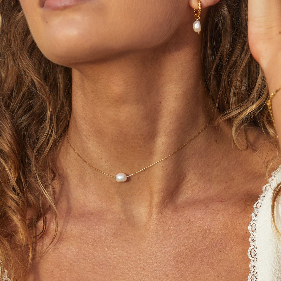 Baroque Pearl Choker - Alina-Nora Luxe