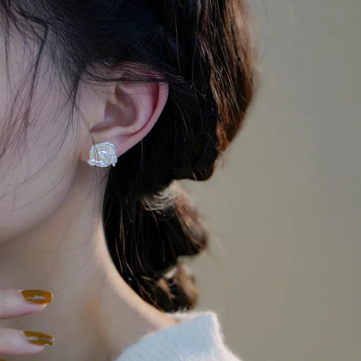 Baroque Pearl Earrings - Noa-Nora Luxe