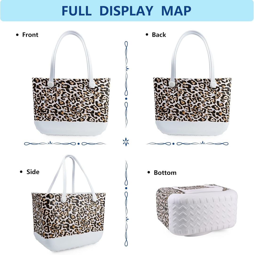 Waterproof EVA Beach Tote – Large & Washable Carryall for Outdoors
