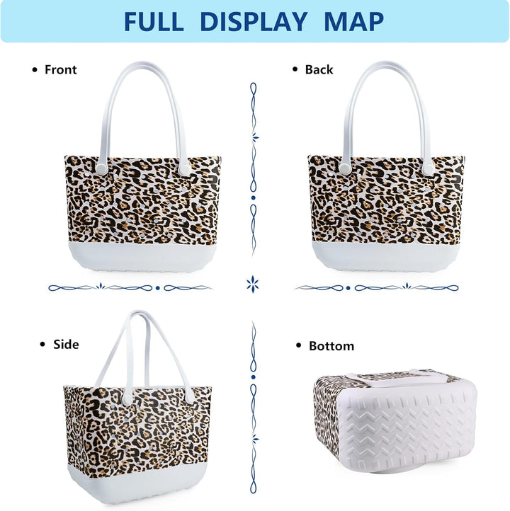 Waterproof EVA Beach Tote – Large & Washable Carryall for Outdoors
