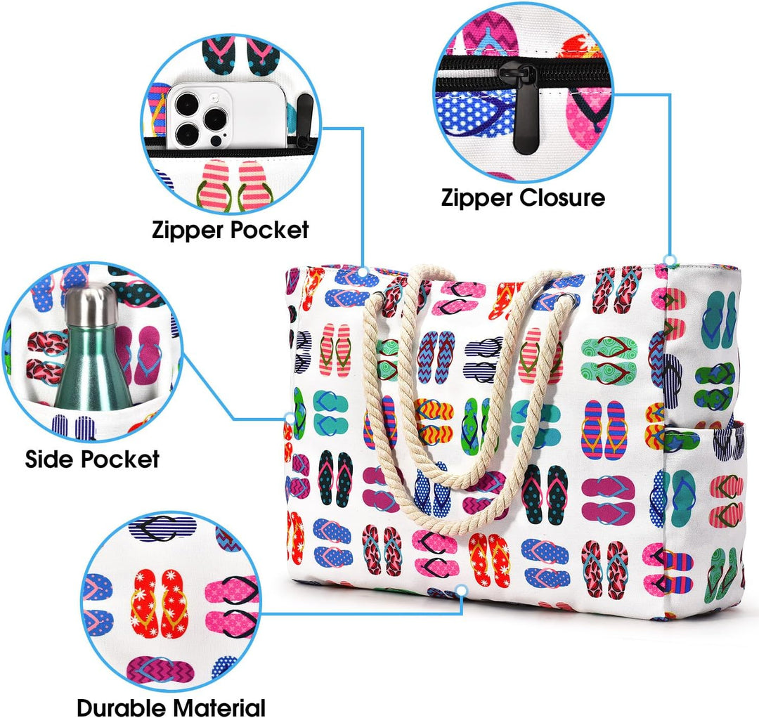 Waterproof & Sandproof Oversized Beach Tote – SandAway
