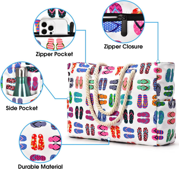 Waterproof & Sandproof Oversized Beach Tote – SandAway