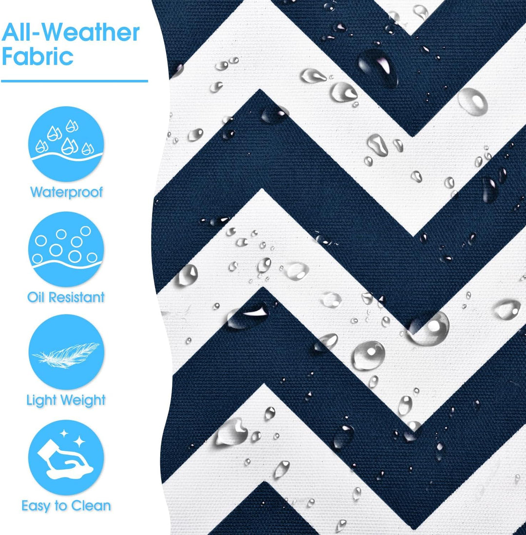 Waterproof Large Tote with Zipped Storage for Work & Play