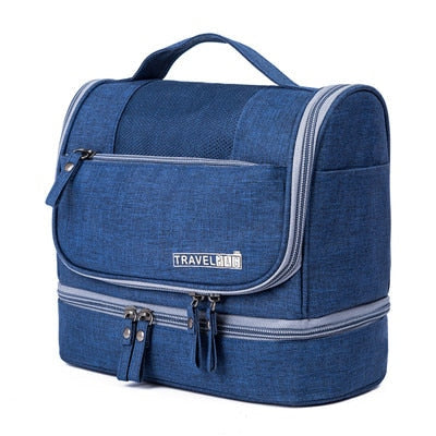 Large-Capacity Hanging Toiletry Bag Organiser – Multi-Compartment Travel Case