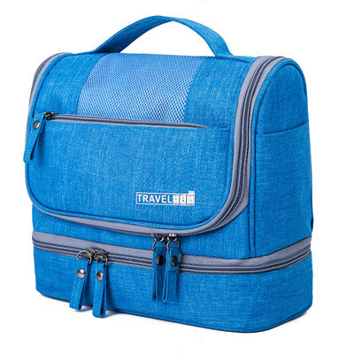 Large-Capacity Hanging Toiletry Bag Organiser – Multi-Compartment Travel Case