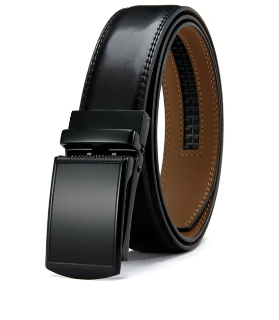 Belt with Automatic Buckle - Eleganzio-Black 2-45.28 in-Nora Luxe