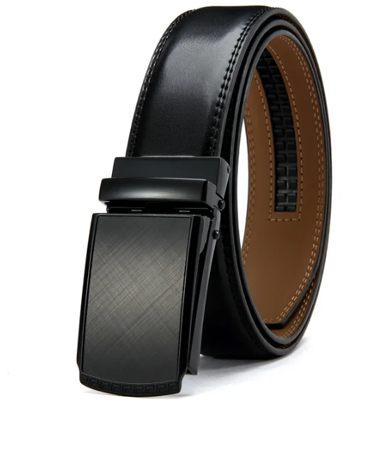 Belt with Automatic Buckle - Eleganzio-Black 3-45.28 in-Nora Luxe