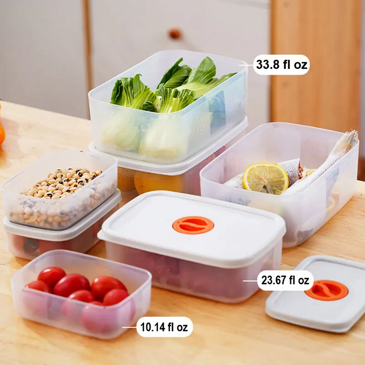 Bento Food Storage Containers - FreshKeeper-S-Nora Luxe