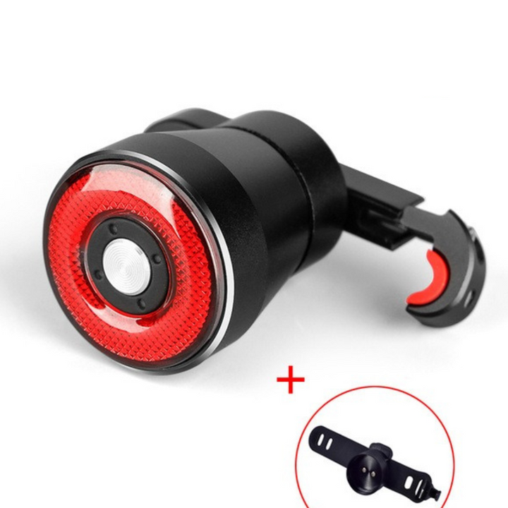 Bicycle rear light - LumiGuard Smartlight-Smart light + saddle attachment + saddle post attachment-Nora Luxe
