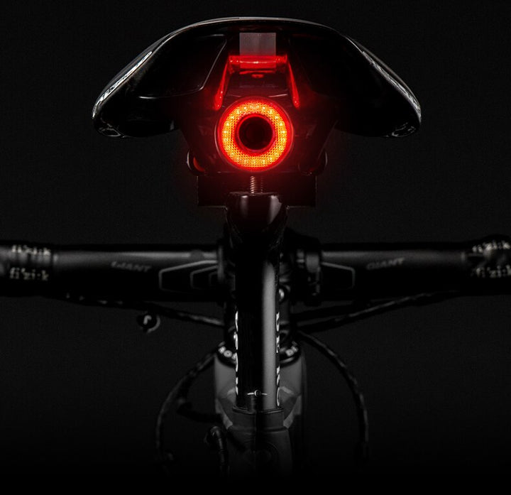 Bicycle rear light - LumiGuard Smartlight-Smartlight + saddle attachment-Nora Luxe
