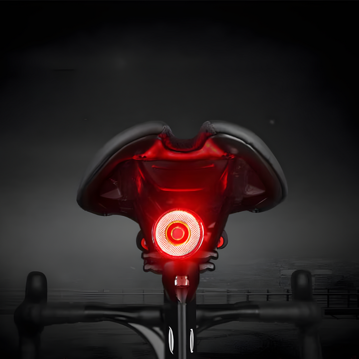 Bicycle rear light - LumiGuard Smartlight-Smartlight + saddle attachment-Nora Luxe