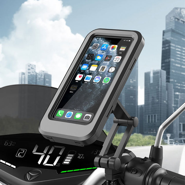 Bike and Mountain Bike Smartphone Holder - WeatherGuard-Nora Luxe