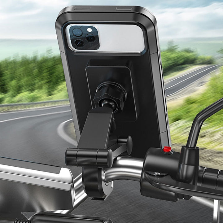 Bike and Mountain Bike Smartphone Holder - WeatherGuard-Nora Luxe