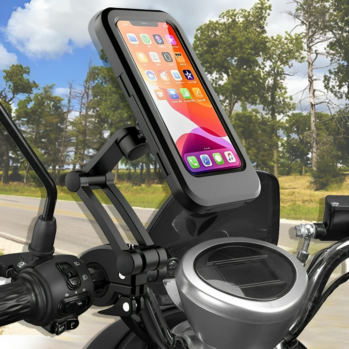 Bike and Mountain Bike Smartphone Holder - WeatherGuard-Nora Luxe