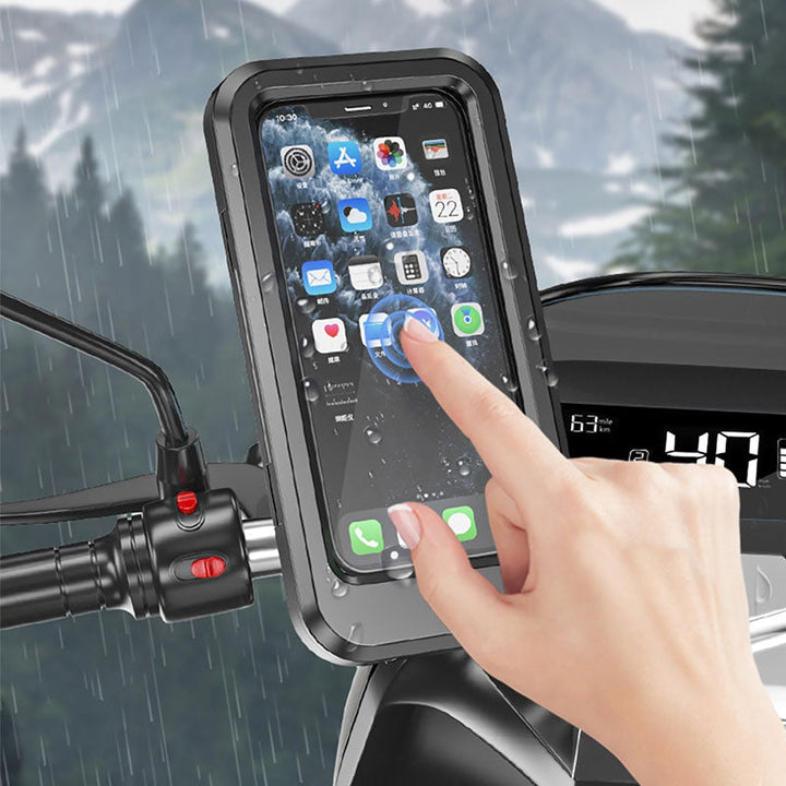 Bike and Mountain Bike Smartphone Holder - WeatherGuard-Nora Luxe