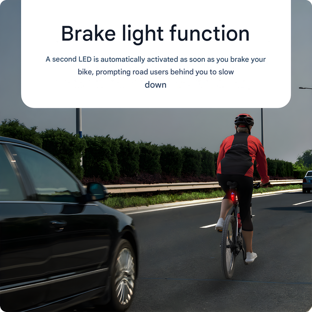 Bike Light Safety Rear Light - BrightSafe-Nora Luxe