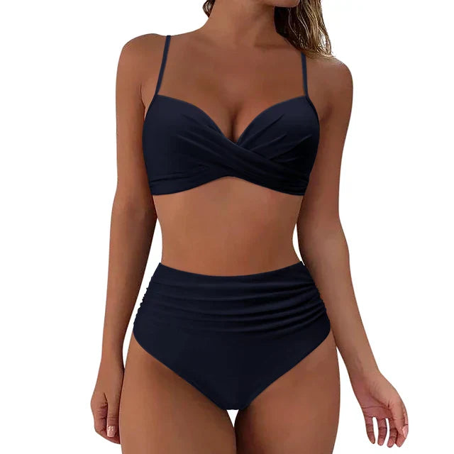 Bikini Set - Mila-Dark blue-S-Nora Luxe