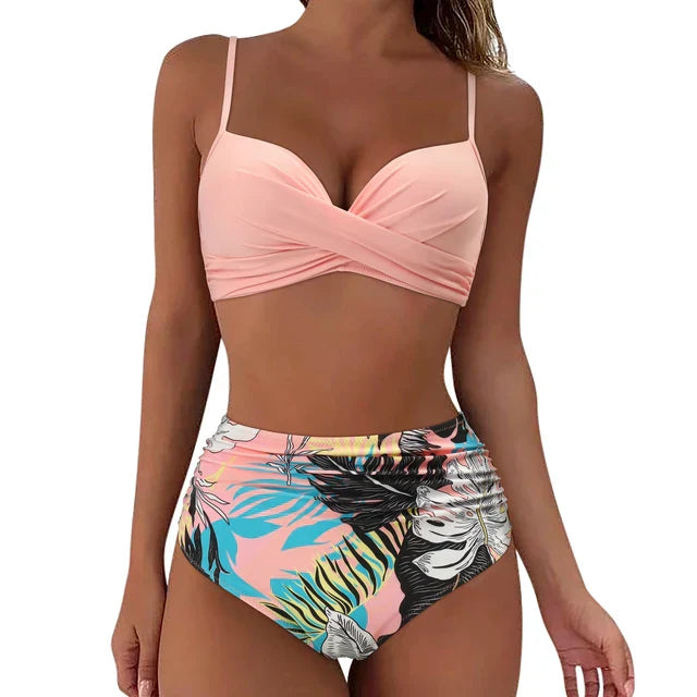 Bikini Set - Mila-Peach/Beach-S-Nora Luxe