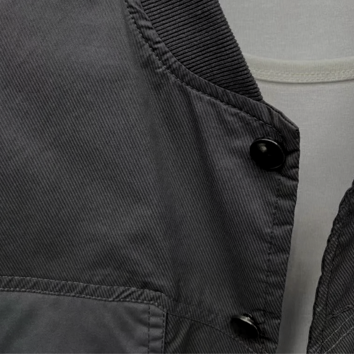 Black Modern Coat for Men - Elliot-S-Nora Luxe