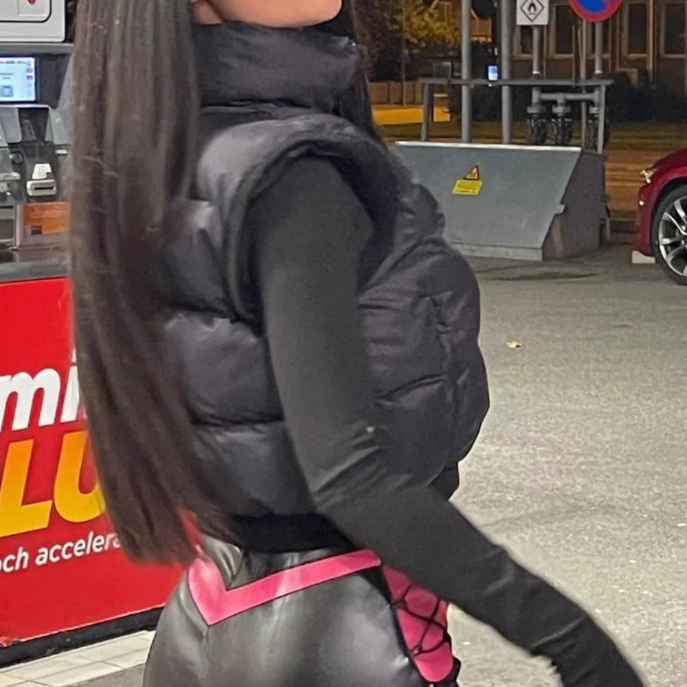 Black Quilted Ladies Bodywarmer for Comfort and Warmth - Naia-XS-Nora Luxe