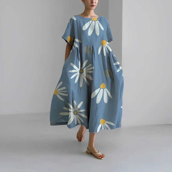 Boho Floral Maxi Dress - FloraChic-LX-20-S-Nora Luxe
