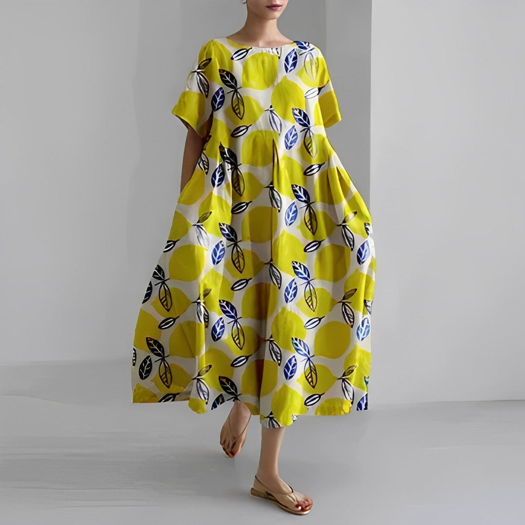 Boho Floral Maxi Dress - FloraChic-LX-6-S-Nora Luxe