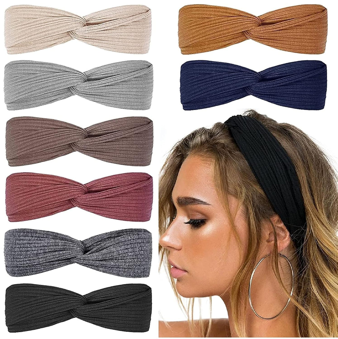 Boho Twist Hairbands-Set 2-Nora Luxe
