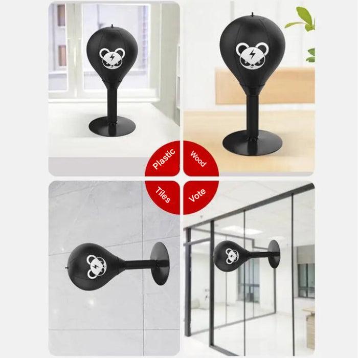Boxing Ball with Powerful Suction Cup - PowerStrike-Monkey-Nora Luxe