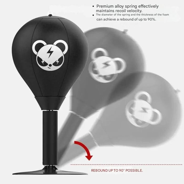 Boxing Ball with Powerful Suction Cup - PowerStrike-Monkey-Nora Luxe