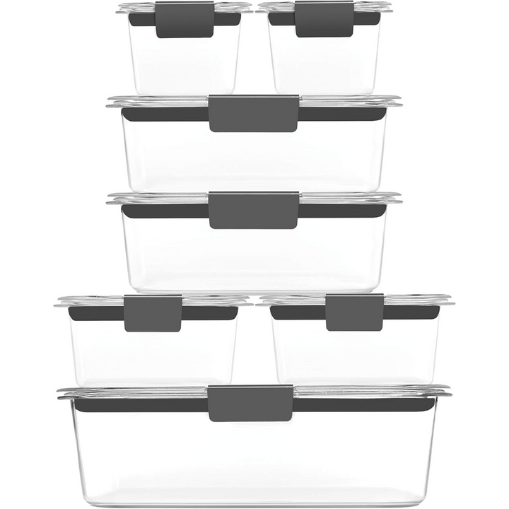 BPA-free Meal Prep Containers Set (7 pieces)-Nora Luxe