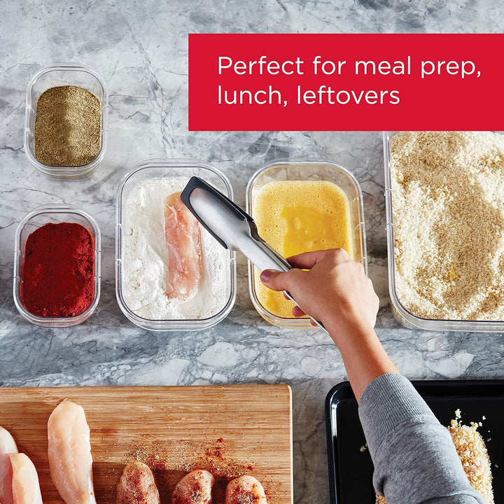BPA-free Meal Prep Containers Set (7 pieces)-Nora Luxe