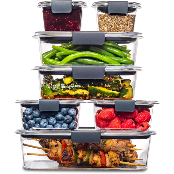 BPA-free Meal Prep Containers Set (7 pieces)-Nora Luxe