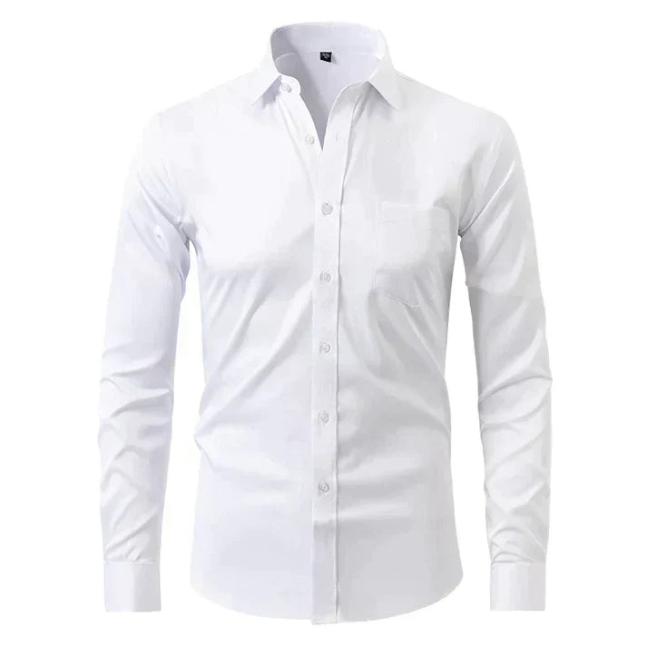 Breathable and Highly Elastic Shirt for Men - Felix-White-XS-Nora Luxe
