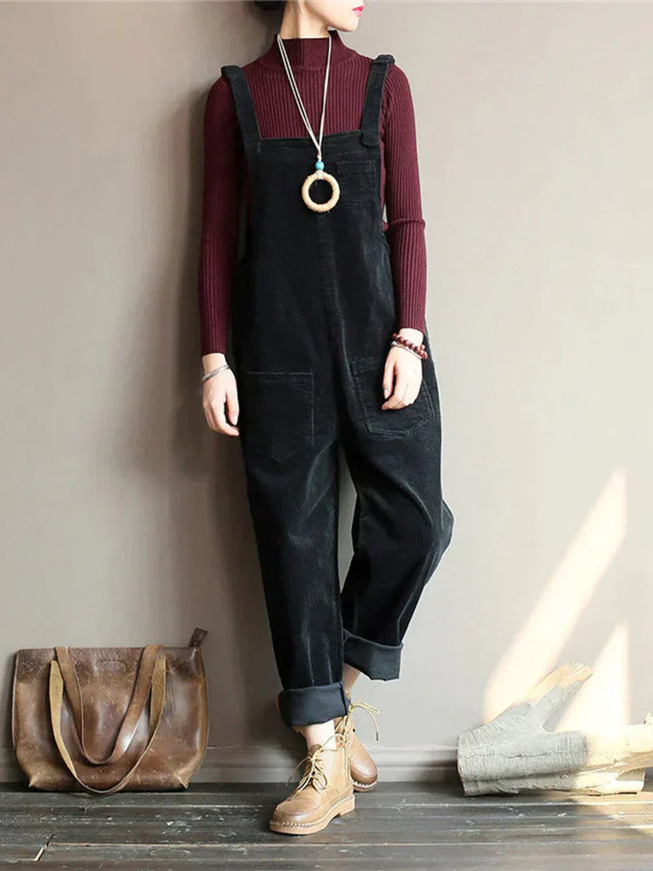 Breathable Denim Overall - Nova-Black-S-Nora Luxe