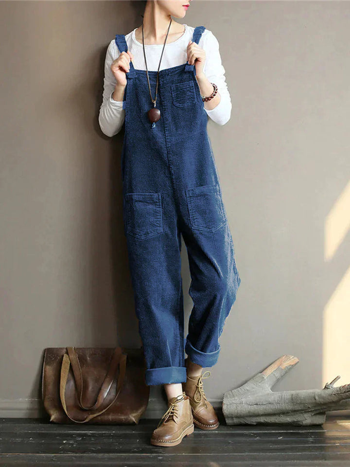 Breathable Denim Overall - Nova-Blue-S-Nora Luxe