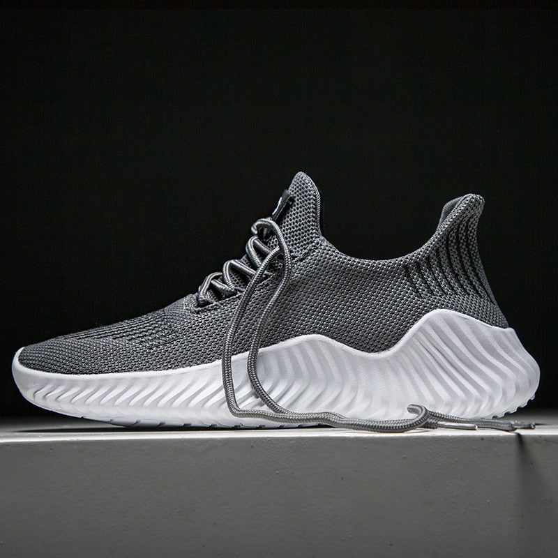 Breathable men's running sneakers with mesh upper – Niko-Black-6-Nora Luxe