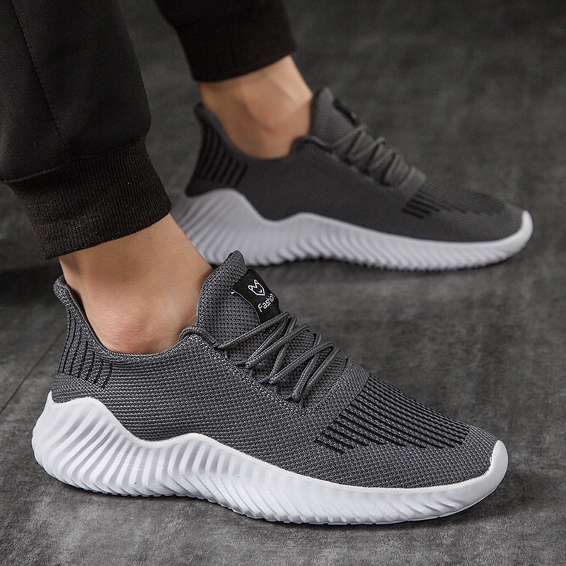 Breathable men's running sneakers with mesh upper – Niko-Black-6-Nora Luxe