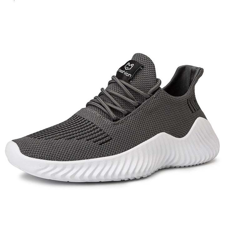 Breathable men's running sneakers with mesh upper – Niko-Black-6-Nora Luxe