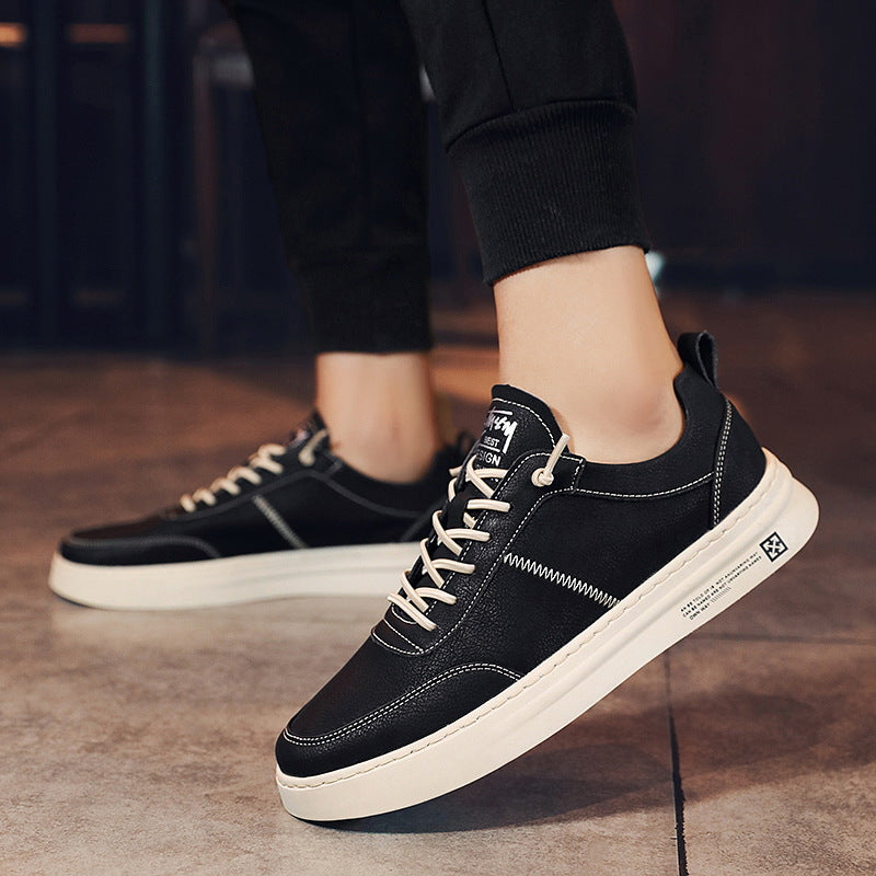 Breathable Men's Sneakers - Timo-Khaki-5.5-Nora Luxe