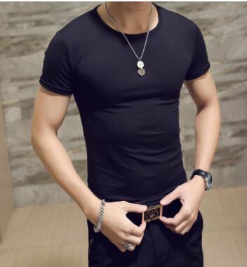 Breathable Round Neck Sports Shirt for Men – Lightweight & Quick-Drying – Kian-Black-M-Nora Luxe