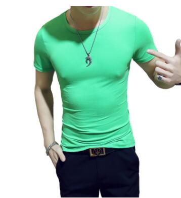 Breathable Round Neck Sports Shirt for Men – Lightweight & Quick-Drying – Kian-Green-M-Nora Luxe